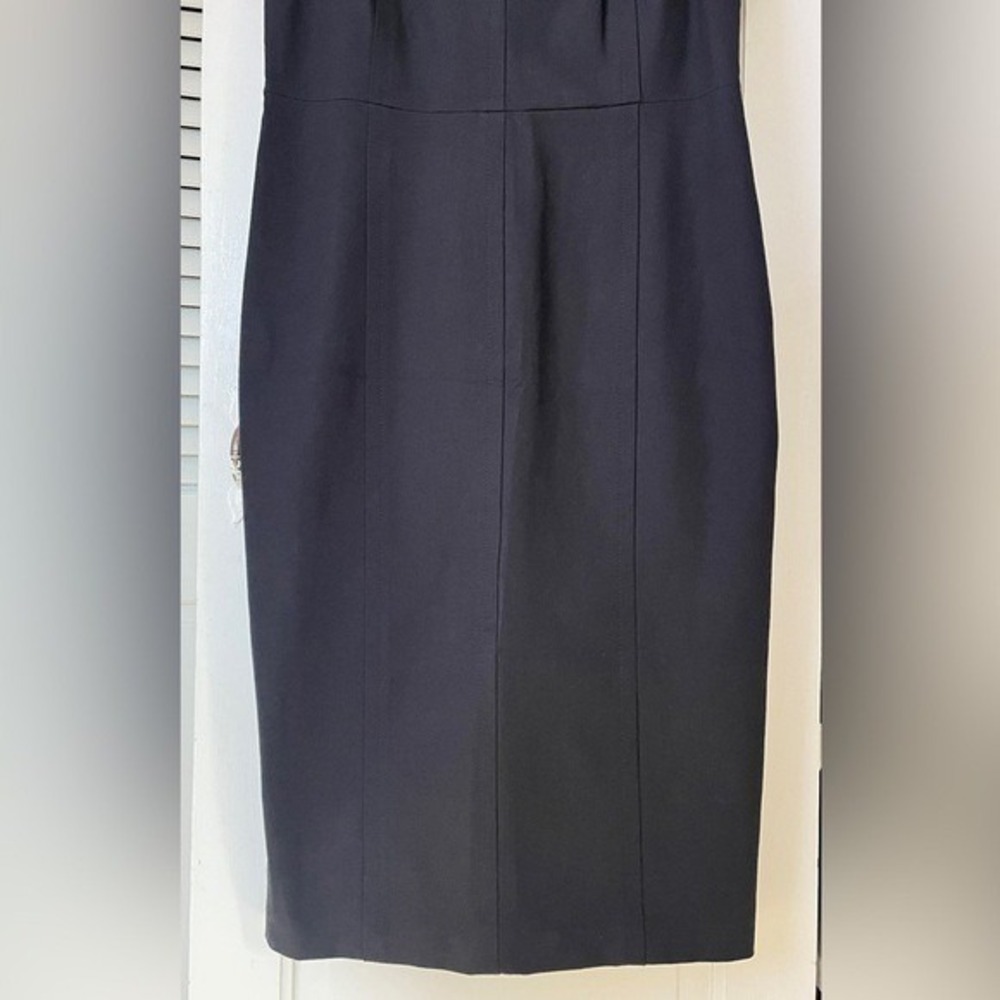 Banana Republic Black Midi Sheath Dress - Picture 4 of 9